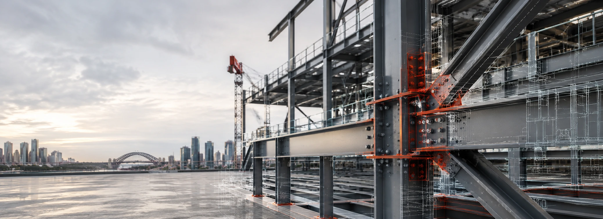 3D Steel Modelling Australia coordinated structural steel model for fabrication and drawing extraction