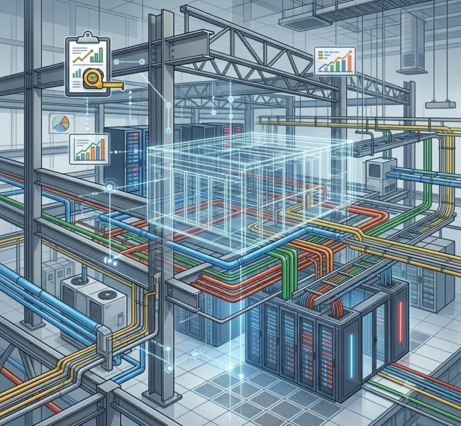 Data Centre Delivery Support: BIM, MEPF, Steel and QS Workflows That Reduce Coordination Risk