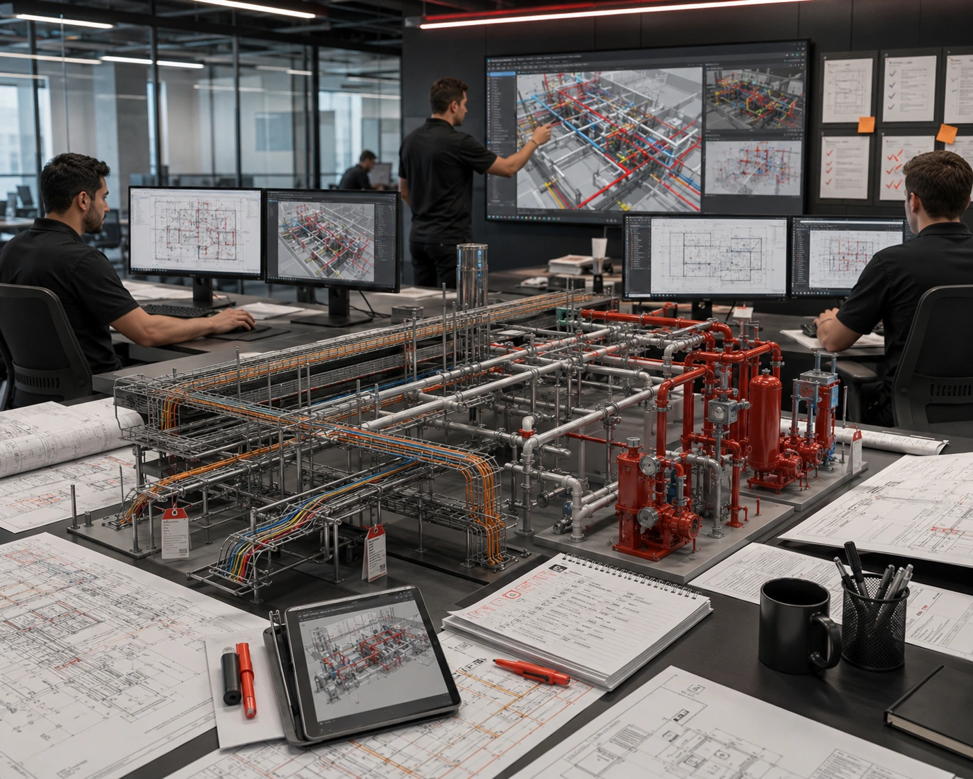 Electrical Plumbing Fire Services Australia workflow image
