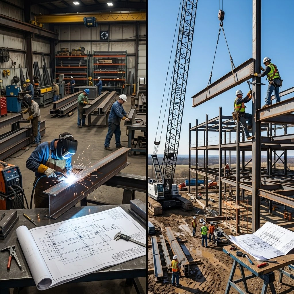 Fabrication Shop Drawings vs Erection Drawings