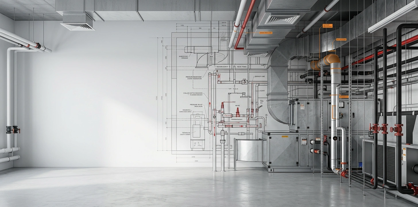 HVAC Mechanical Drafting Australia for coordinated ductwork and plant room documentation
